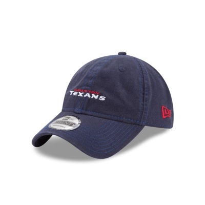 Houston Texans Gorra | New Era NFL Solid Team Hit 9twenty Adjustable Cap Mexico - Azules